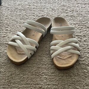 Coconuts by Matisse White Strappy Sandals